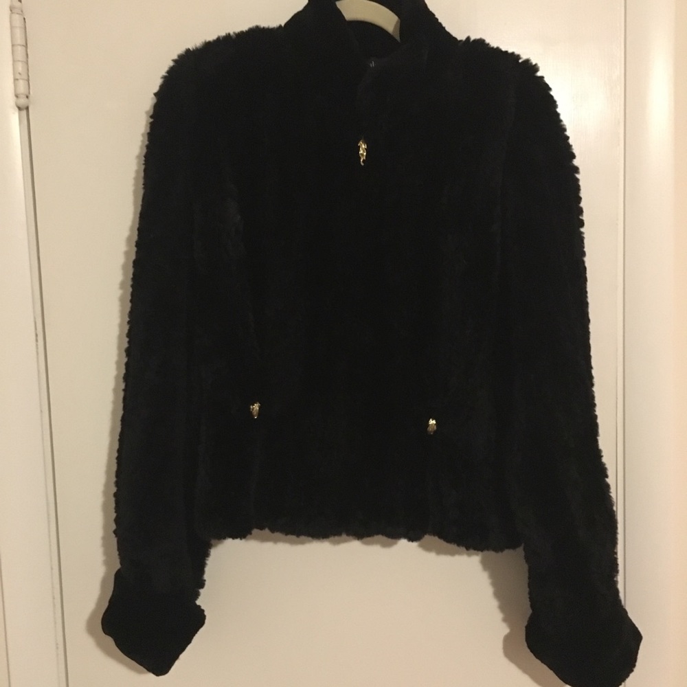 Paula Lishman Genuine Knit Fur Coat